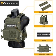 IDOGEAR แผ่นเกราะป้องกันสำหรับเรือ FCSK3.0แผ่นเหล็ก MK3สไตล์เฟอร์โรแผ่นติดด้านหน้า3320