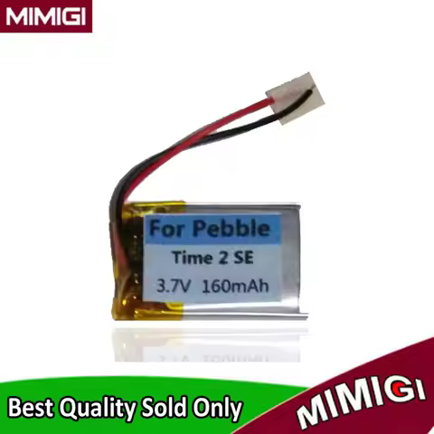 160mAh Battery For Pebble Time 2 SE II 2nd Smart Watch Polymer Rechargeable