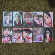 RIIZE AESPA H2H OFFICIAL PHOTOCARD