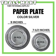 Paper plate 9 Inc &7 1/2 Inc - Trals Mart