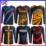 UC_(HARGA BORONG) MEN JERSEY T-SHIRT MALAYSIA LONG SLEEVES (BAJU JERSI LELAKI LENGAN PANJANG MALAYSI