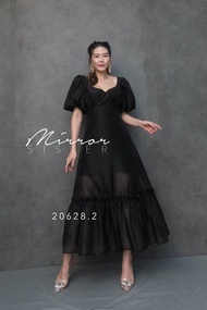 (นางแบบใส่ชุดขาย) v2 XoXo MacY FluffY Maxi DreSS on ColorFuL DaY เดรสยาว แม็กซี่เดรส ดีเทลสวย สีสดใส