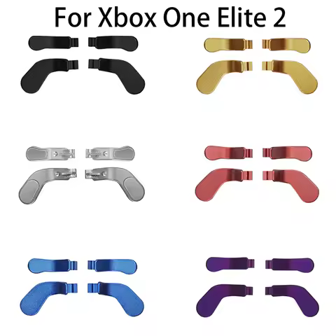 4 in1 Controller Trigger Button Metal Paddles For Xbox One Elite Series 2 Gamepad Parts for Xbox One