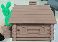 วัสดุอุปกรณ์พิมพ์ 3D WOOD Wood Plastic PLA ลายไม้สองสี วัสดุสำหรับสร้างโมเดล ใช้กับเครื่อง FDM สำหรั