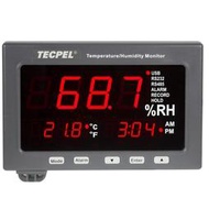 TECPEL 泰菱》TRH-3308A 大型數位溫濕度顯示器 溫濕度計看板 溫溼度計 介面