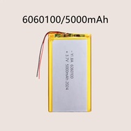 6060100 Rechargeable High Large Capacity LiPo Battery Cell 3.7V 5000mAh 6060100 Lithium Polymer Batt