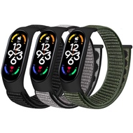 Nylon Band Compatible with Xiaomi Mi Band 7/Mi Band 6/Mi Band 5/Mi Band 4/Mi Band 3/Amazfit Band 5,