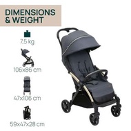 全新👉香港行貨🇭🇰Chicco Goody XPLUS Newborn 0-22kg Automatic Folding Stroller