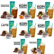 [GFB] MIX-LAH COFFEE CAPPUCCINO MOCHA LATTE SERBUK ICEBLENDED [1KG /HALAL]