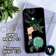 CC6 Flexible rubber softcase/ for OPPO RENO 13 AND OPPO RENO 13F LUFFY ANIME Motif/case OPPO RENO 13
