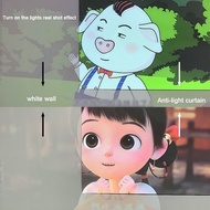 Ready🔥 3D Projector Screen Portable Simple Folding Metal Anti-light Curtain 16:9 HD projector screen