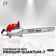 Mesin Gergaji Kayu 36inch Chainsaw PROQUIP Quantum 7 Gergaji Potong