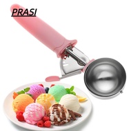 PRASI Ice Cream Scoop  Metal Cookie Scoop Mash Potato Spoon Ball Scooper