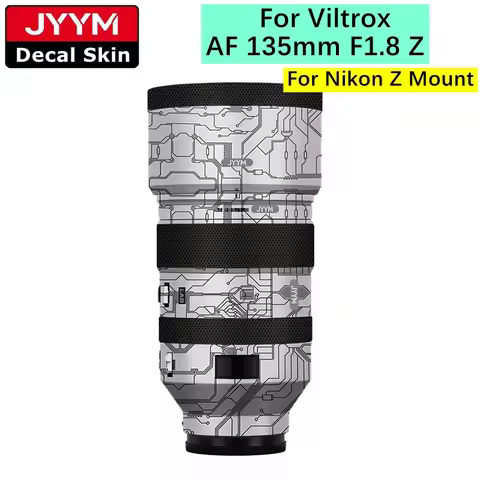 Lens Sticker For Viltrox AF 135mm F1.8 Z Decal Skin Vinyl Wrap Protective Film Coat AF135 135 1.8 F/