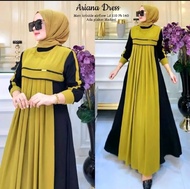 Gamis Ariana Zahra Dress Wanita Muslimah Model Terbaru