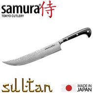 Samura SULTAN Long Pichak Knife 8.3". Genuine Damascus steel VG10, 67 layers, 61 HRC. Made in Japan.