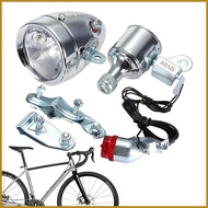 Friction Generator Bike Light Tail Light For Mountain Bikes Retro Bike LED Lights For Folding Bicycles City Bike gosg