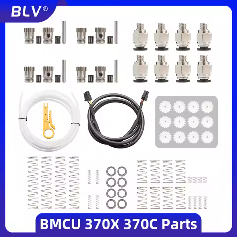 BLV® AMS bmcu 370X BMCU 370C Repair Parts Pneumatic Fitting Gear Kit 370X Spring Kit 370C Spring Kit