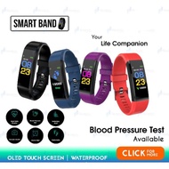 💥Touch Screen Heart Rate Wristband Waterproof Smart Watch Fitness Band-OLED💥