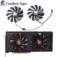 95MM FDC10U12S9-C 12V 0.45A 4Pin RX5500 RX5600 GPU Cooler Graphics For XFX Radeon RX 5500 5600 XT TH