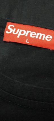 kaos pria second brand supreme import tshirt barang jarang pakai