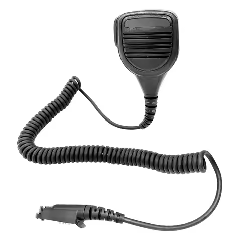Remote Waterproof Speaker Mic, Microphone for Two Way Radio, Motorola GP328 Plus, GP338 Plus, GP338X