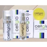 Cellglo facial set 123 (Soap, Cream, Sunblock) with box  [SG Seller] ❣️