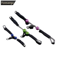 FOREVERGO 10PCS American Swivel Steel Wire Balance 8-Figure Ring Connector Sea Fishing Boat Fishing 