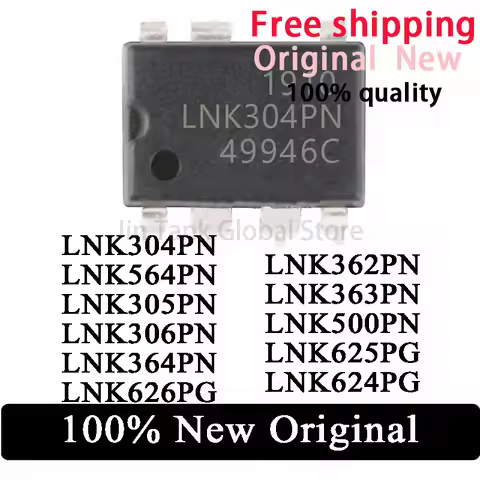 10Pcs 100% New LNK304PN LNK564PN LNK305PN LNK306PN LNK364PN LNK626PG LNK362PN LNK363PN LNK500PN LNK6