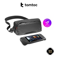 tomtoc G47 Gaming Sling Bag for Steam Deck Shoulder Bag Men Crossbody Bag for ROG Ally