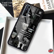 HP Latest Realme 7 - 7 Pro Case - 2D Glossy Hardcase - Glass Case - Protective Phone Case Latesthp 2