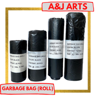 Garbage Roll Garbage bag Roll black for trash bins in small medium large XL garbage bag plastic bag