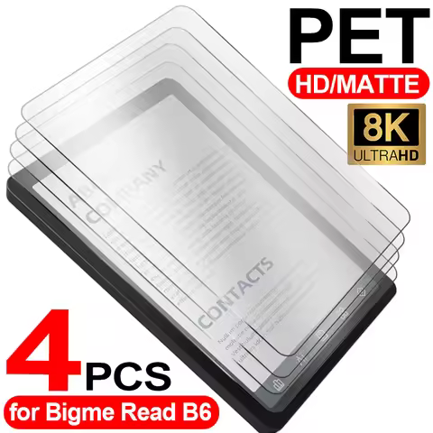 HD/Matte Screen Protectors for Bigme Read B6 6 Inch e-Paper Flexible Film PET Cover Matte Screen Pro