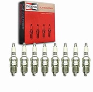 8 pc Champion Platinum Spark Plugs compatible with Ford F-250 5.0L 5.8L 6.6L 7.5L V8 1973-1997