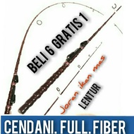 Joran Cendani Full Fiber Lentur Untuk iKan Mas 120cm - 130cm