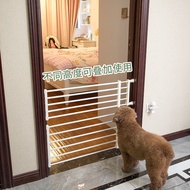 SG StockPet gate for Dogs,Dog gate on StairsLow Dog gate pet FenceDog Retractable Fence Upgraded Bar