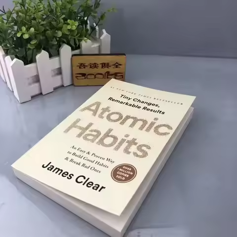 Atomic Habits By James Clear English Paperback Easy Proven Way to Build Good Habits Break Bad Ones S