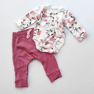 duck duck baby girl romper 2pc（0-9m）