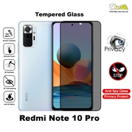 ANTI GORES KACA UNTUK XIAOMI REDMI NOTE 10 PRO CERAMIC MATTE TEMPERED GLASS PRIVASI SPY PELINDUNG LA