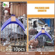 [Perfeclan2] 10 Pieces Dove Rest Stands Pigeon Stands Lightweight Birds Roost Holder Frame Pigeon Pe