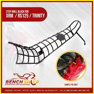 ♞Step Grill Black for XRM - Rs125 - Trinity - Motard