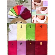 Headscarf Hair Tie Plain Color Size 21*21 Inches