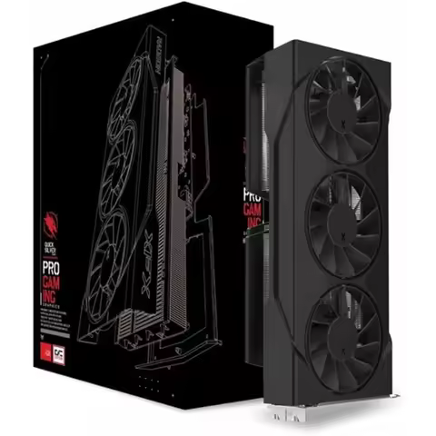 discount.AMD Radeon RX 9060 XT OC Triple Fan 16GB GDDR6 HDMI 2xDP Gaming Graphics Card
