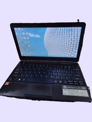 laptop leptop netbook Acer 10 inch ram 2 GB hardisk 320GB