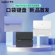 Logitech keys-to-go2 Wireless Bluetooth Keyboard Pad Tablet Phone Portable Keyboard Lightweight Port