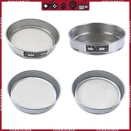 STA Stainless Steel 4 10 20 60 Mesh Bottom Mesh Flour Sieve Thickened Rice Sieve Flour Sieve Kitchen