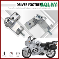 AQLKY ที่วางเท้ารถมอเตอร์ไซค์แบบปรับได้สำหรับ BMW R1150RT R1100RT R1150R Rockster R 1150 RT R 1100 R