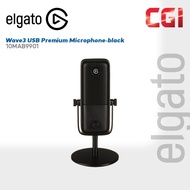 Elgato Wave:3 USB Premium Microphone and Digital Mixing Solution (Black) - 10MAB9901