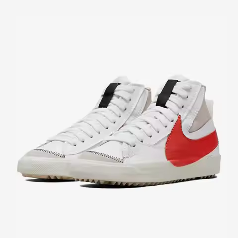 Nike Genuine Blazer Mid77 Unisex High-top Board Shoes DD3111-102