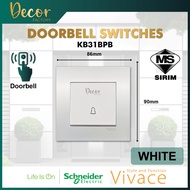 Schneider Doorbell 99AC Door Bell 240V Wiring Loceng Ding Dong Wired Doorbell Retouch Ultra Rimless 